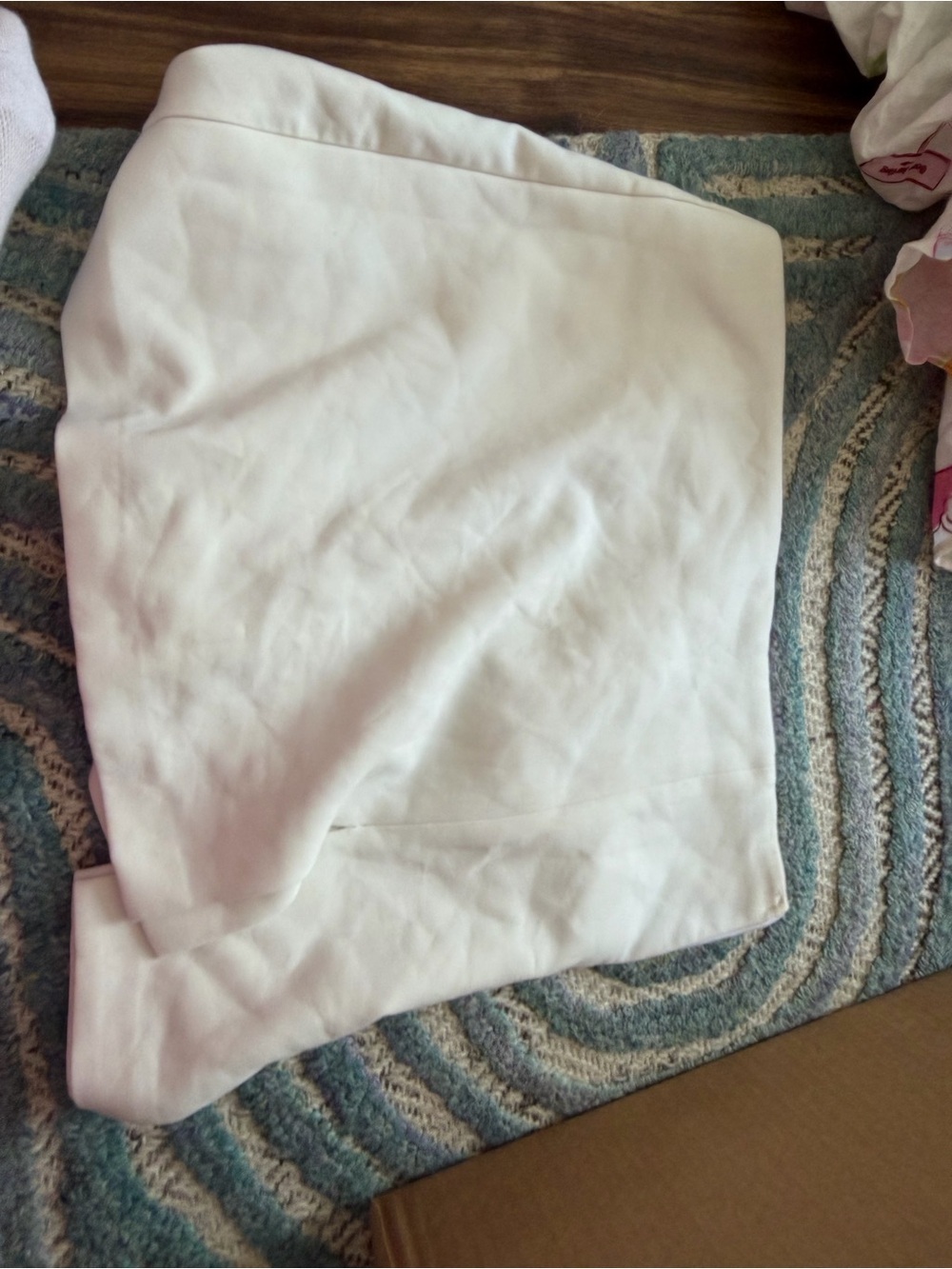 Zara White Women's Skort - Clean Minimal Silhouette